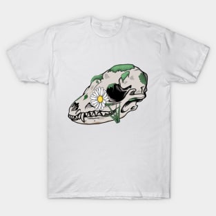 Mossy Fox Skull T-Shirt